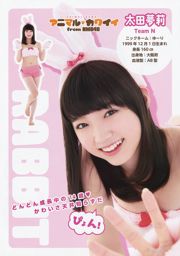 NMB48 Akari Yoshida Kei Jonishi Miyuki Watanabe Kaede Yagura Aya Yamamoto Kanako Muro [Jong dier] 2014 No.17 Foto