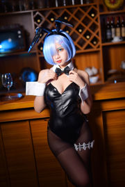 [Cosplay Photo] Popular Coser Nizo Nisa - Rem Bunny