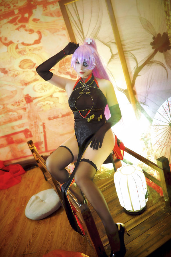 [인터넷 연예인 COSER 포토] Xiao Rongzai Gu Gu Gu - 샤른호르스트 치파오