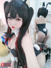 [COS-Wohlfahrt] Miss Coser Potato Godzilla - Kurumi Tokisaki Bunny Girl