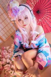 [Cosplay Photo] Cute Miss Sister Honey Cat Qiu - Soniko Kimono