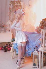 [美女Coser] 面饼仙儿 《欧根花嫁》