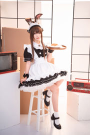 [Ảnh Cosplay] Cô Tiên Coser Mì - Ami Donkey Maid dễ thương và nổi tiếng