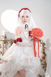 [網紅COSER] 可愛人氣Coser麵餅仙兒 - 德麗莎婚紗