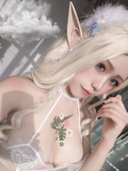 [미녀 Coser] 웃어 향수 沁 "소녀 与花"