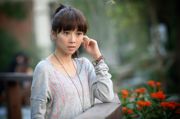 Taiwanese sister Shen Qiaoqiao's "Sweet Girl Fresh Outdoor Photos" Photo Collection